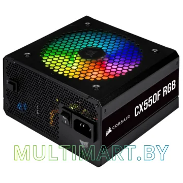 Блок питания Corsair CX550F RGB 550W (CP-9020216-EU) картинка 3